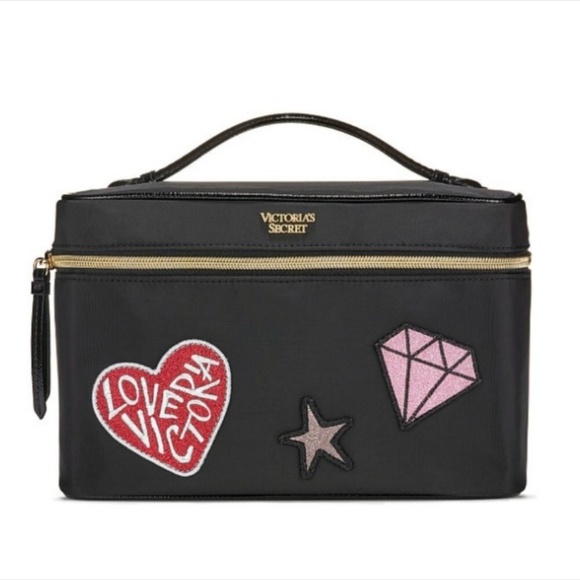 Victoria's Secret Handbags - Victoria's Secret VS Patch Weekender Train Case